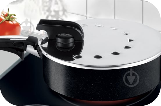 Крышка Tefal Ingenio 20/28 см L9939822 - фото 3 Крышка Tefal Ingenio 20/28 см L9939822 - фото 3