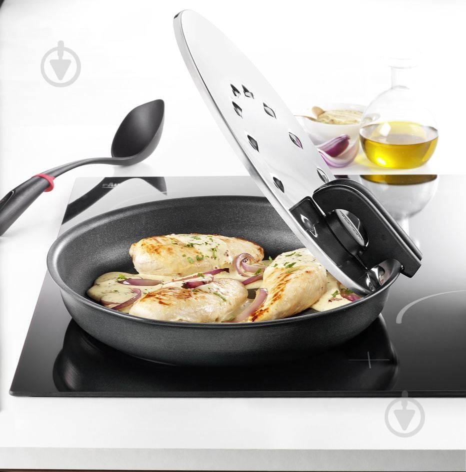 Крышка Tefal Ingenio 20/28 см L9939822 - фото 4 Крышка Tefal Ingenio 20/28 см L9939822 - фото 4