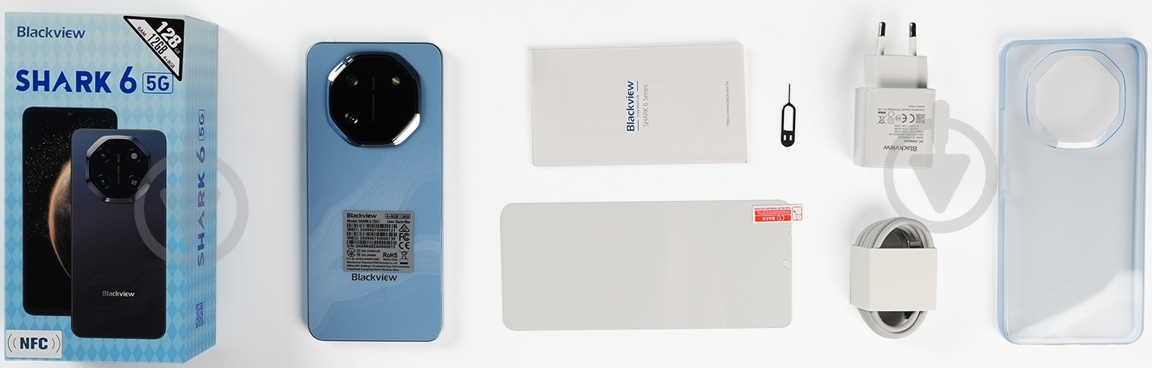 ᐉ Смартфон Blackview SHARK 6 4/128GB blue (SHARK_6_4_128_BL