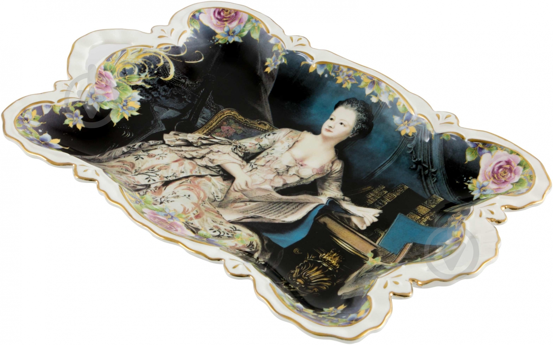 Блюдо сервировочное Lefard Маркіза 34 см - фото 2