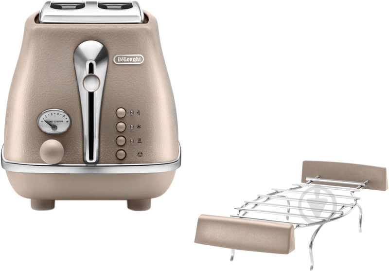Тостер Delonghi CTOE 2103.BG - фото 5 Тостер Delonghi CTOE 2103.BG - фото 5