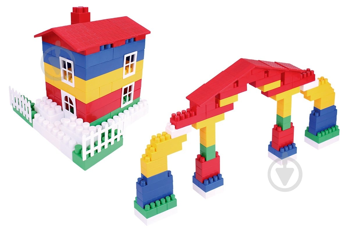 Конструктор строительный ТехноК 190 элементов 526 - фото 2 Конструктор строительный ТехноК 190 элементов 526 - фото 2