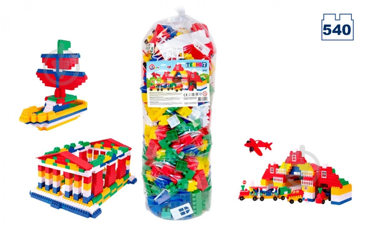 Конструктор строительный ТехноК 557 - фото 1 Конструктор строительный ТехноК 557 - фото 1