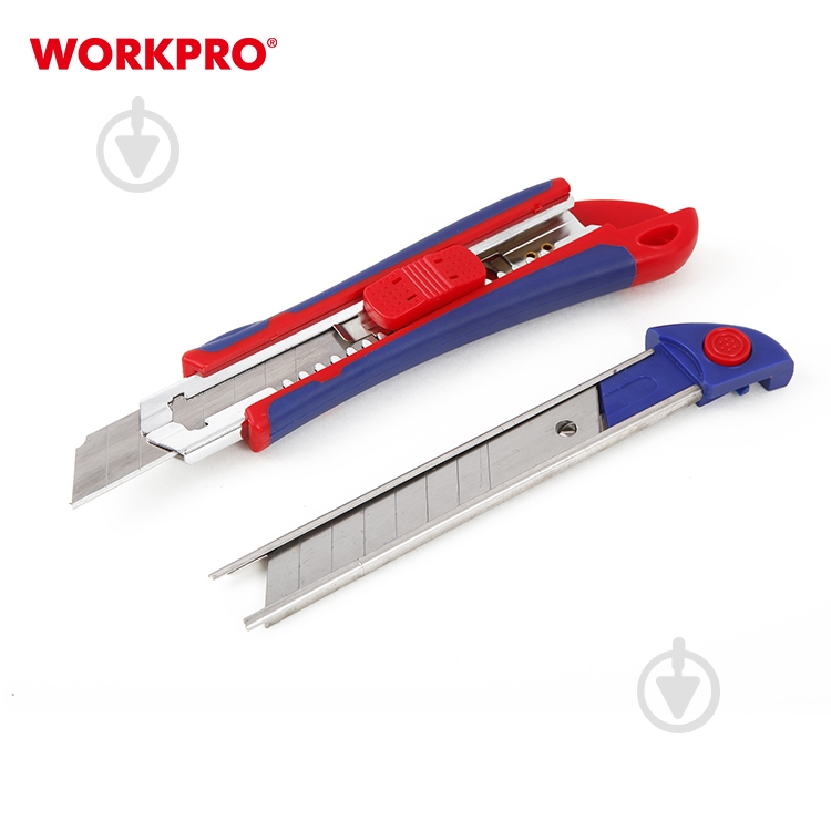 Нож сегментный WORKPRO PRO WP212011 - фото 2 Нож сегментный WORKPRO PRO WP212011 - фото 2