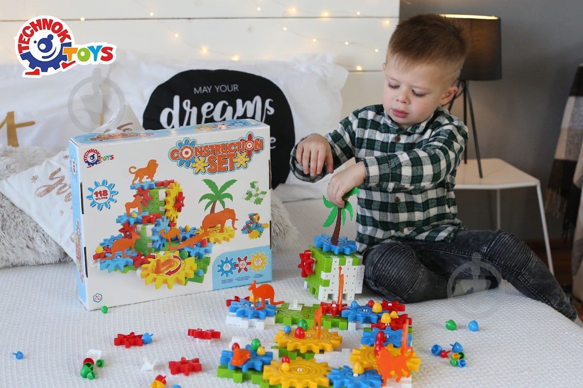 Конструктор-пазл ТехноК 118 элементов 3763 - фото 2