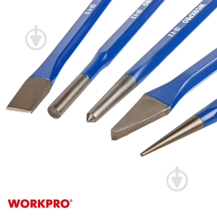 Набор зубил и пробойников WORKPRO WP201303 - фото 3