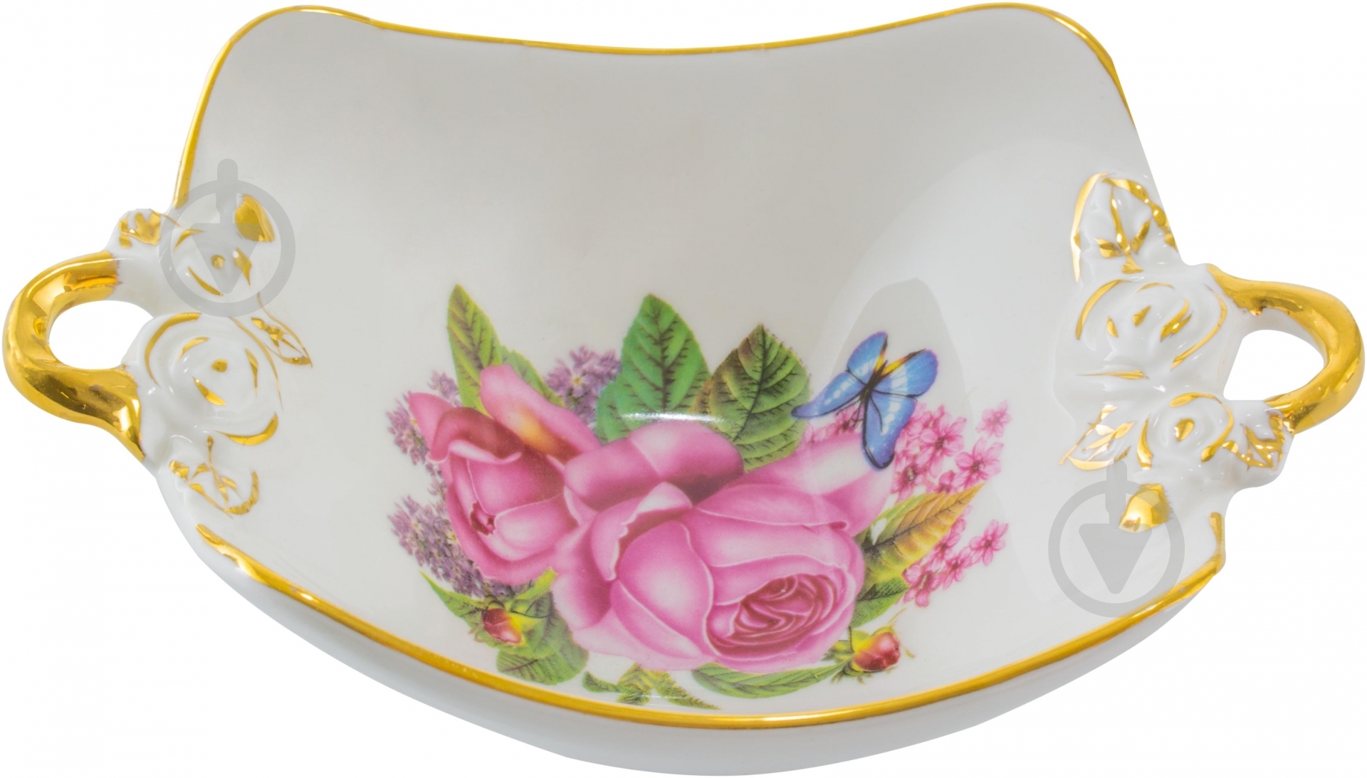 Блюдо Lefard Рожева троянда 17*13*6 см 263-733 - фото 1 Блюдо Lefard Рожева троянда 17*13*6 см 263-733 - фото 1