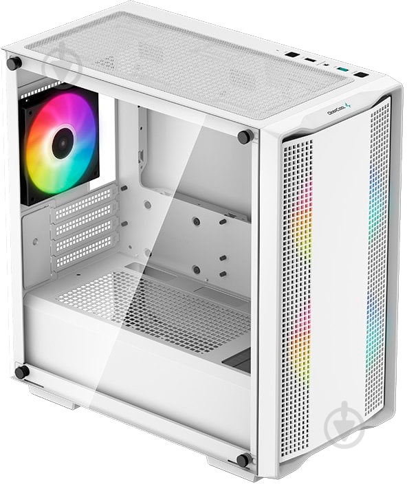 Корпус Deepcool CC360 ARGB без БЖ (R-CC360-WHAPM3-G-1) White - фото 3