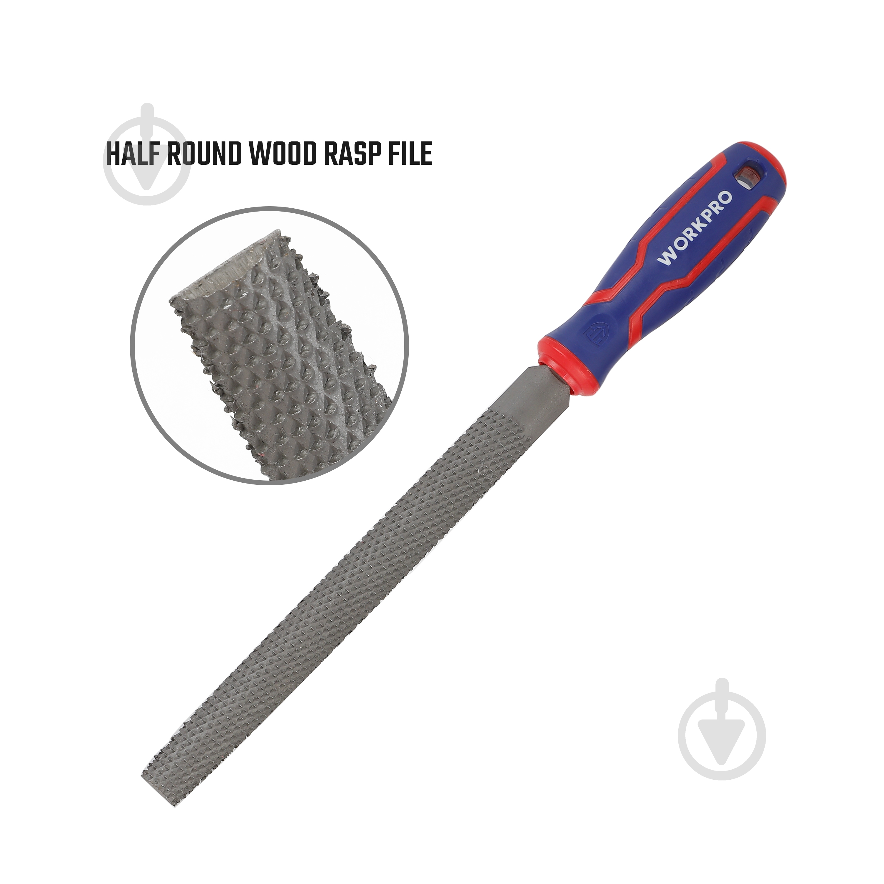 Набор рашпилей WORKPRO 3 шт. WP201703 - фото 5