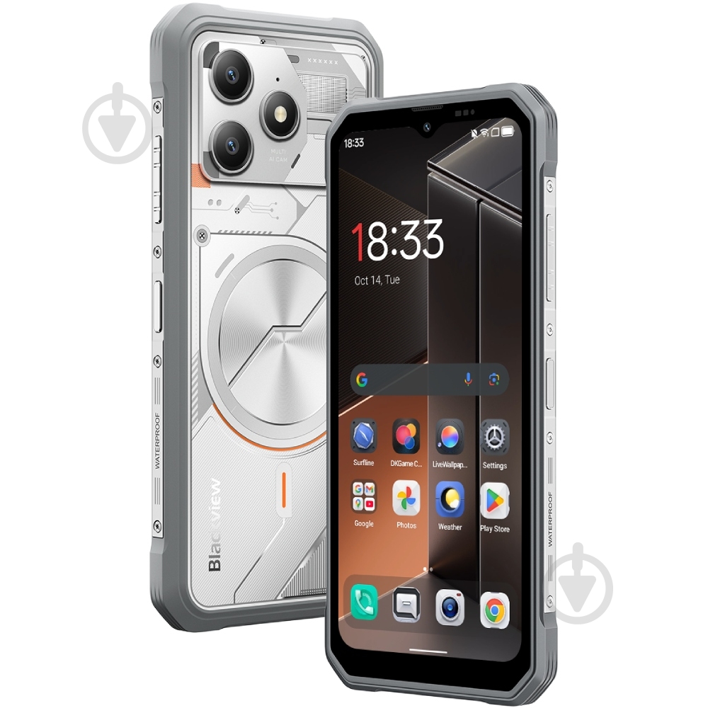 Смартфон Blackview FORT 100 8/128GB white (FORT_100_WH) - фото 8 Смартфон Blackview FORT 100 8/128GB white (FORT_100_WH) - фото 8