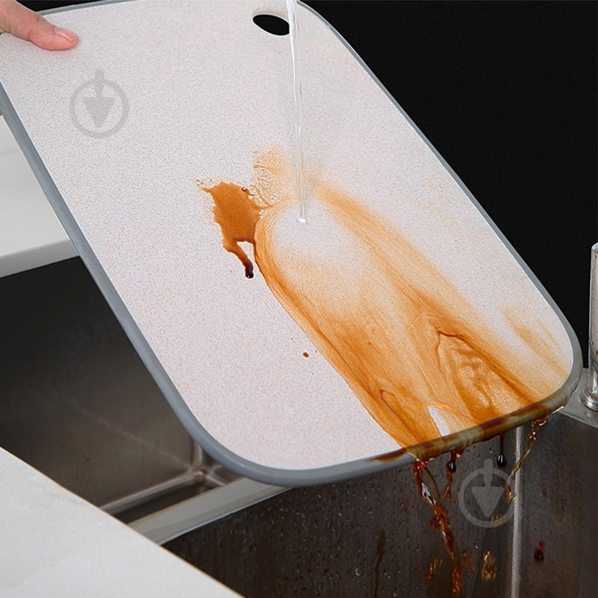 Доска разделочная MVM KP-08 S Beige 33х22.5 см - фото 7