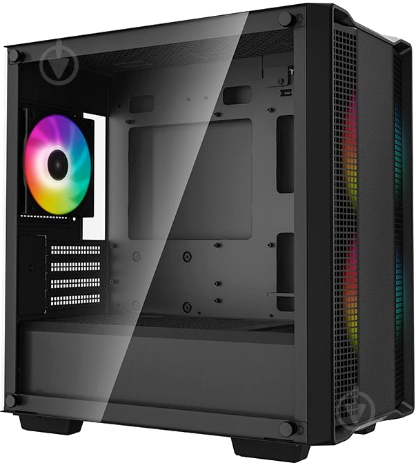Корпус Deepcool CC360 ARGB без БП (R-CC360-BKAPM3-G-1) Black - фото 2 Корпус Deepcool CC360 ARGB без БП (R-CC360-BKAPM3-G-1) Black - фото 2