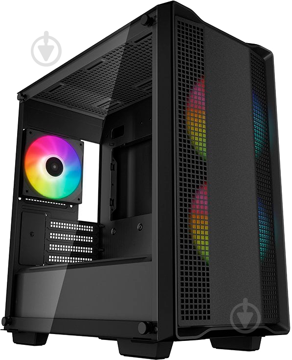 Корпус Deepcool CC360 ARGB без БП (R-CC360-BKAPM3-G-1) Black - фото 1 Корпус Deepcool CC360 ARGB без БП (R-CC360-BKAPM3-G-1) Black - фото 1