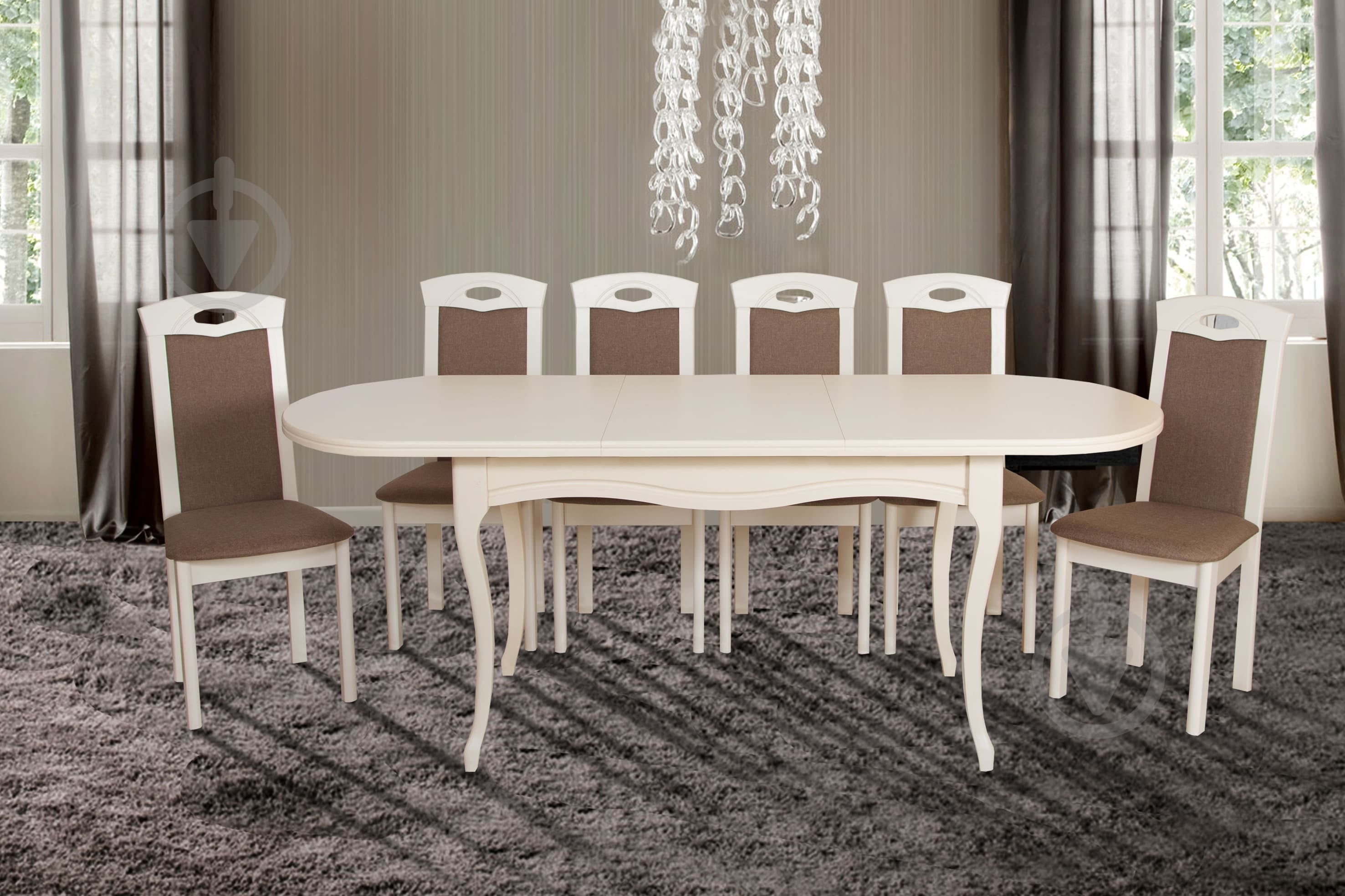 Стол Оливер бежевый - фото 2