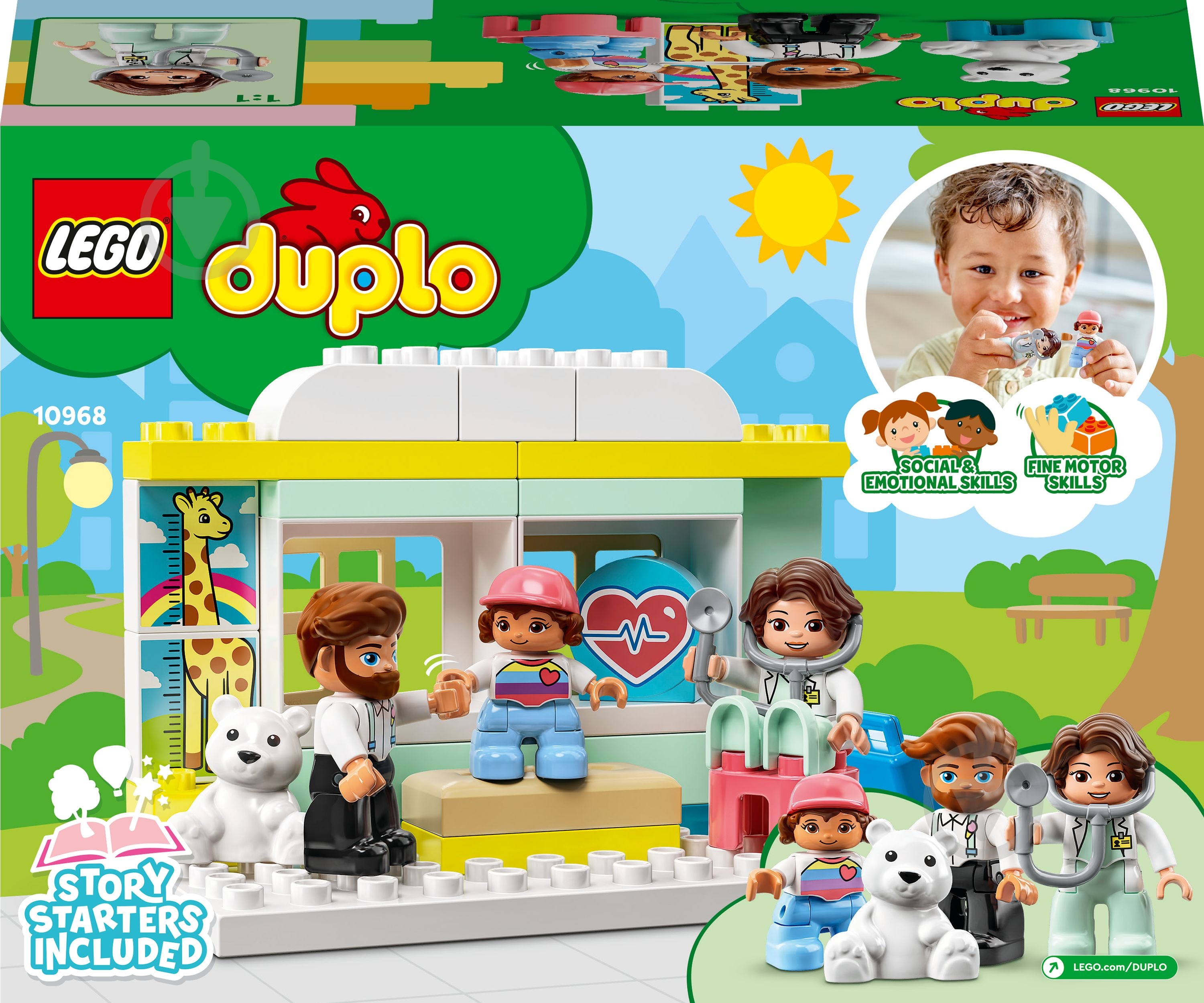 Конструктор LEGO DUPLO Поход к врачу 10968 - фото 2 Конструктор LEGO DUPLO Поход к врачу 10968 - фото 2