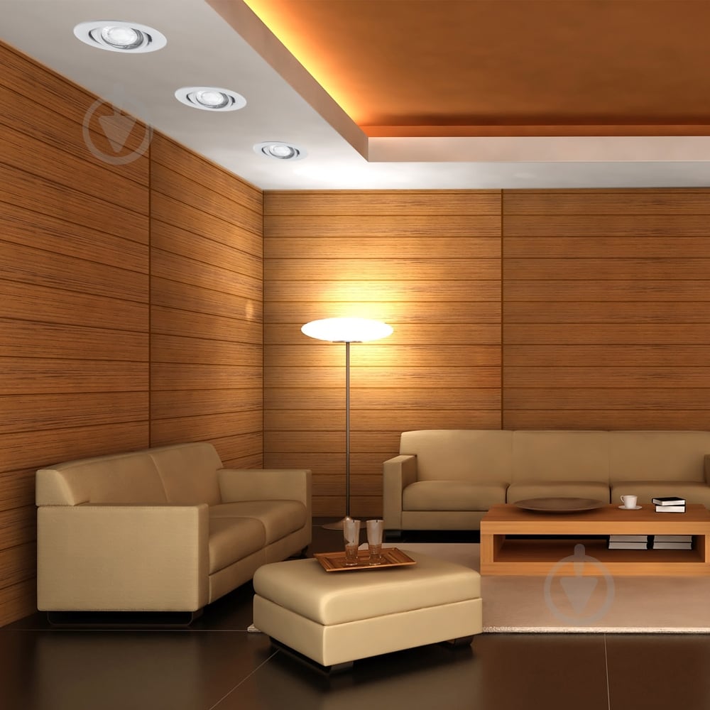 Світильник точковий Accento lighting AC22 MR16 35 Вт G5.3 білий - фото 4