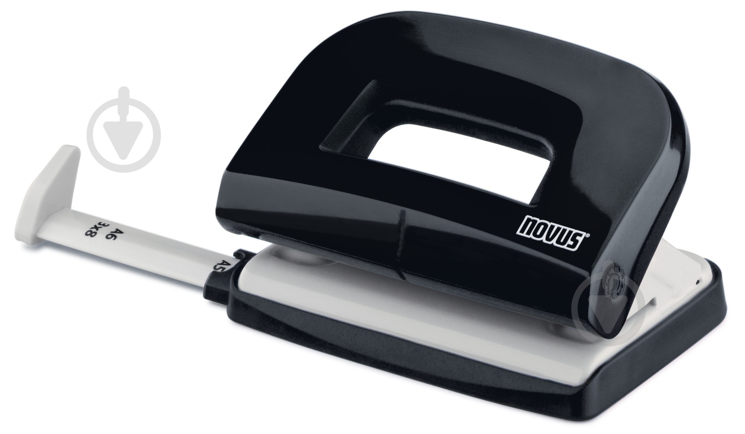 Дырокол Е 210 черный Novus - фото 1