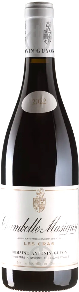 Вино Antonin Guyon Chambolle Musigny Les Cras 2022 красное сухое 0,75 л - фото 1 Вино Antonin Guyon Chambolle Musigny Les Cras 2022 красное сухое 0,75 л - фото 1