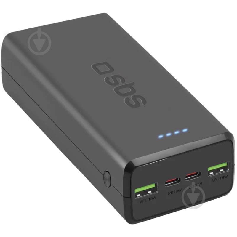 Повербанк SBS 30000 mAh black (TTBB30000PD20K) - фото 1 Повербанк SBS 30000 mAh black (TTBB30000PD20K) - фото 1