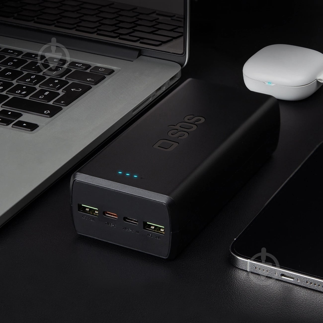 Повербанк SBS 30000 mAh black (TTBB30000PD20K) - фото 4 Повербанк SBS 30000 mAh black (TTBB30000PD20K) - фото 4