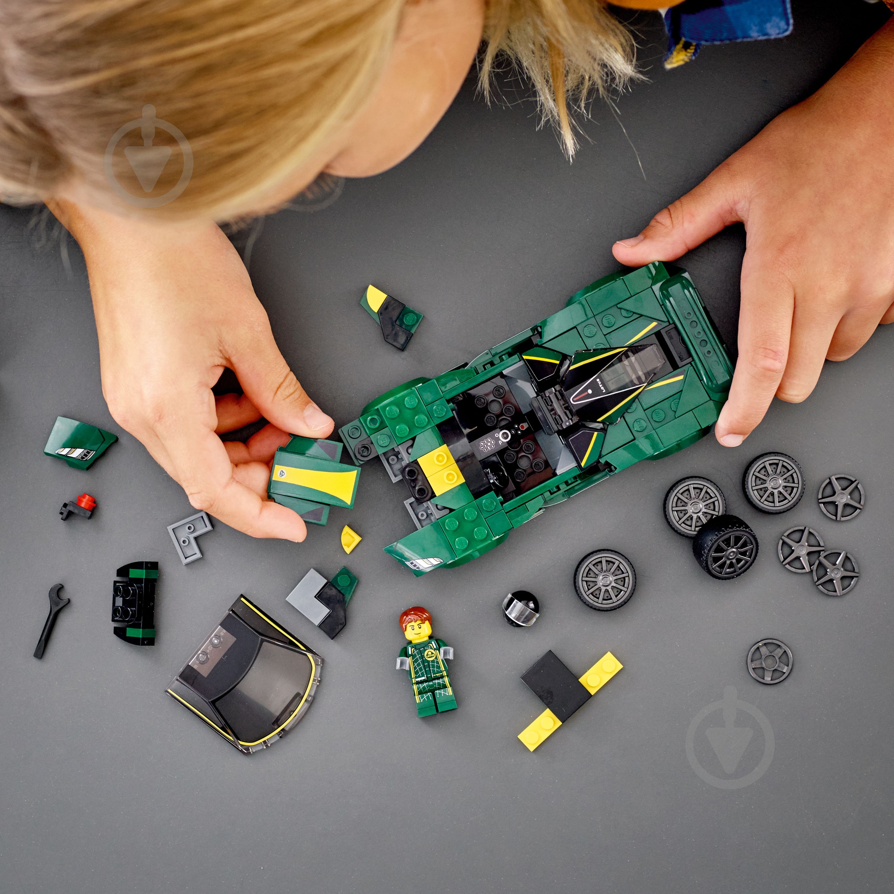 Конструктор LEGO Speed Champions Lotus Evija 76907 - фото 4