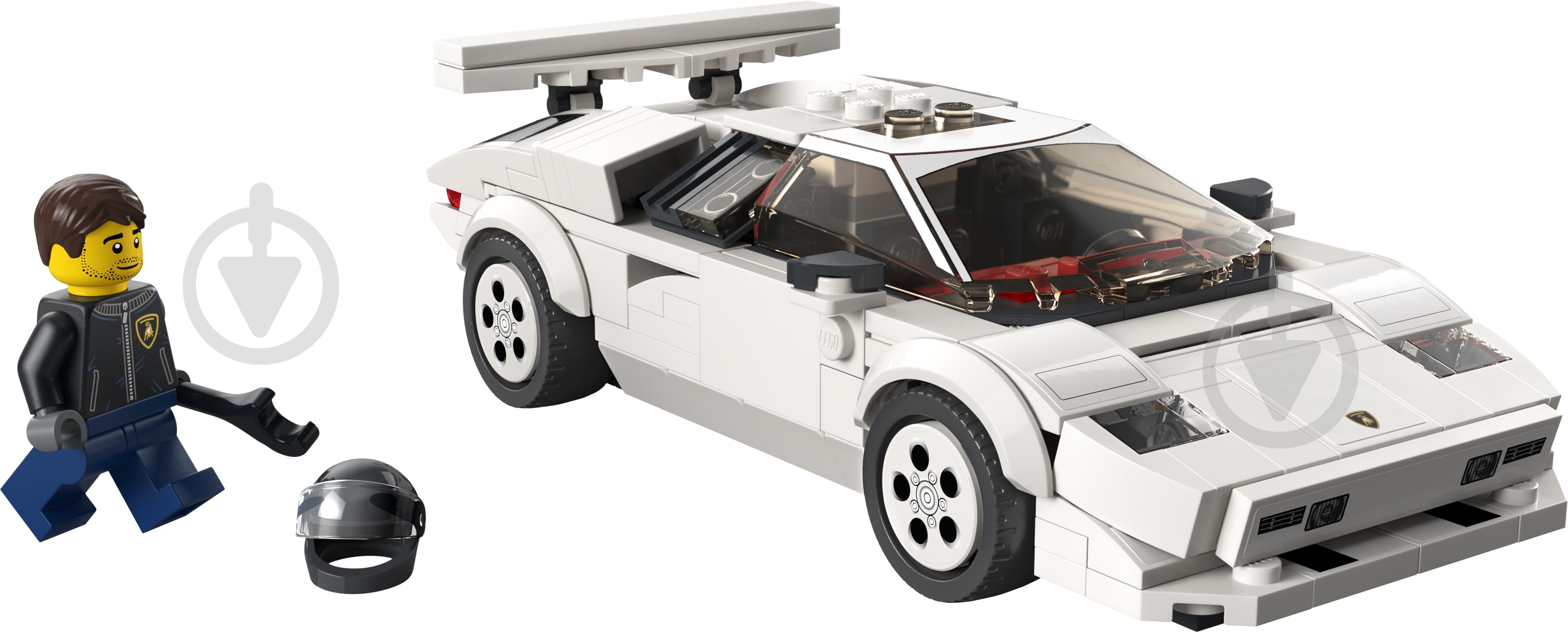 Конструктор LEGO Speed Champions Lamborghini Countach 76908 - фото 9