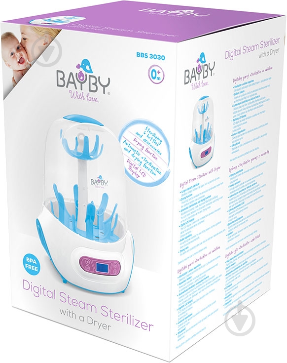 Стерилизатор с сушилкой Bayby BBS3030 - фото 1 Стерилизатор с сушилкой Bayby BBS3030 - фото 1