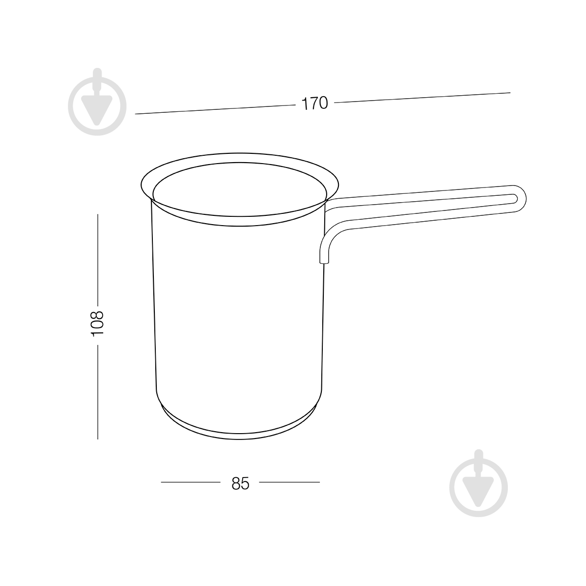 Молочник MVM 300 мл KP-21 - фото 11