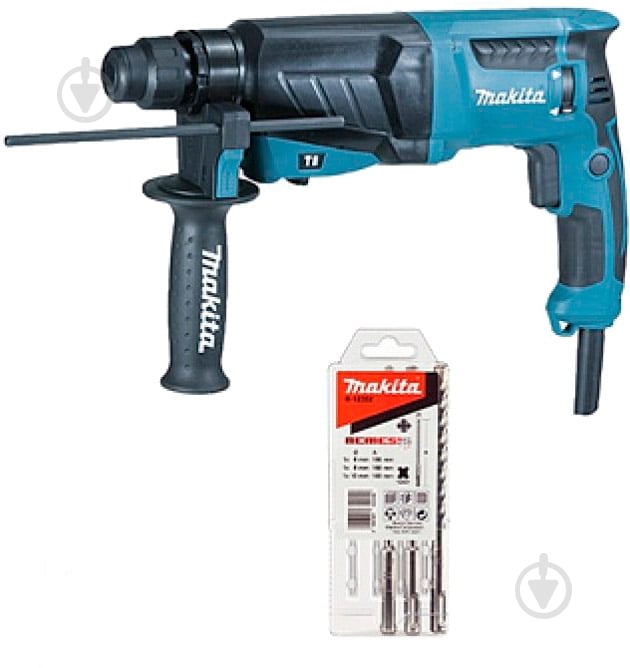 Набор Makita Перфоратор HR2630 + B-12332 SET-HR2630 - фото 1