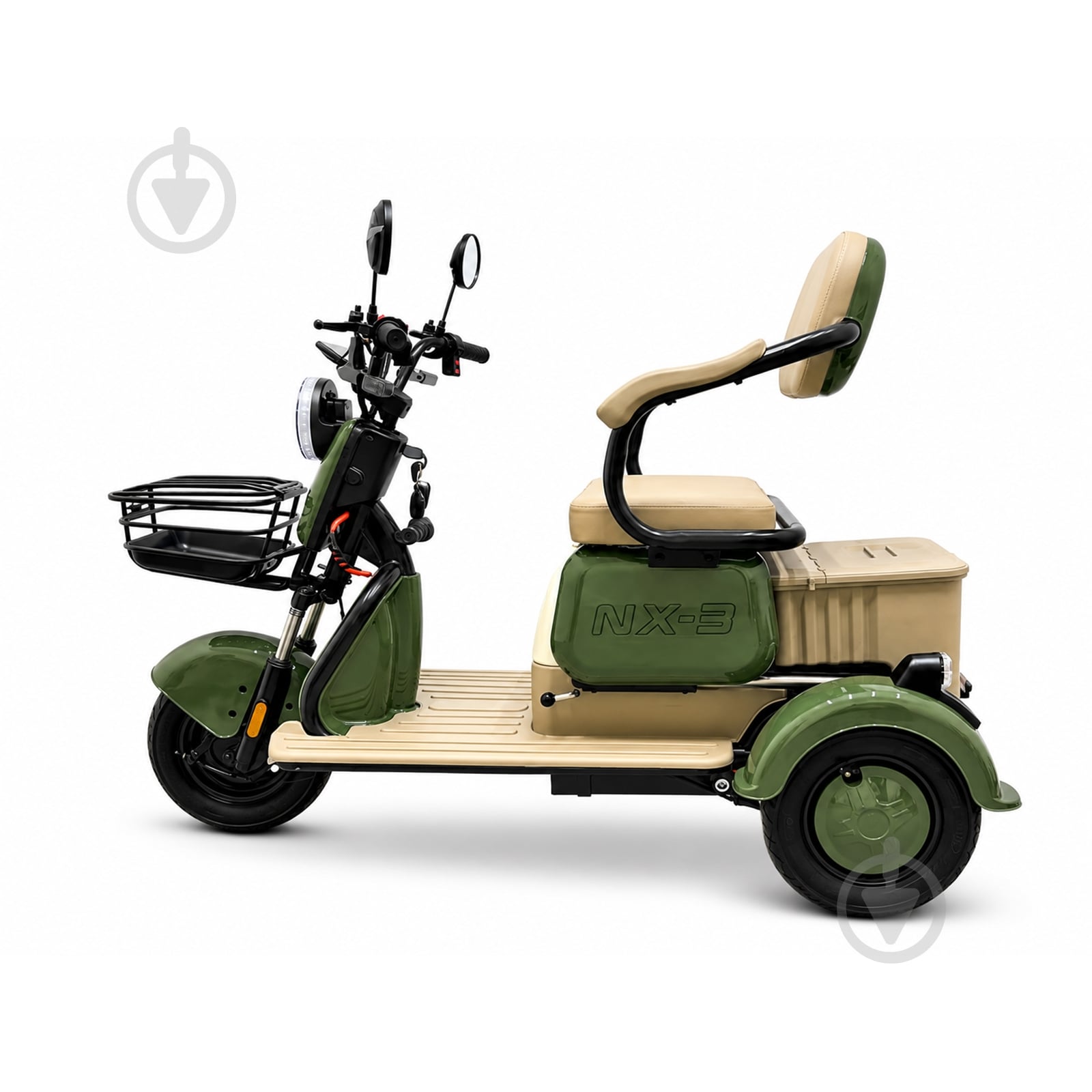Электроскутер Techno NX3 Olive (NX3.olive) - фото 2 Электроскутер Techno NX3 Olive (NX3.olive) - фото 2