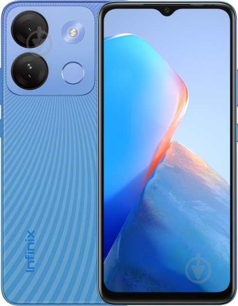 Смартфон Infinix Smart 7 HD 2/64GB silk blue (X6516) - фото 1