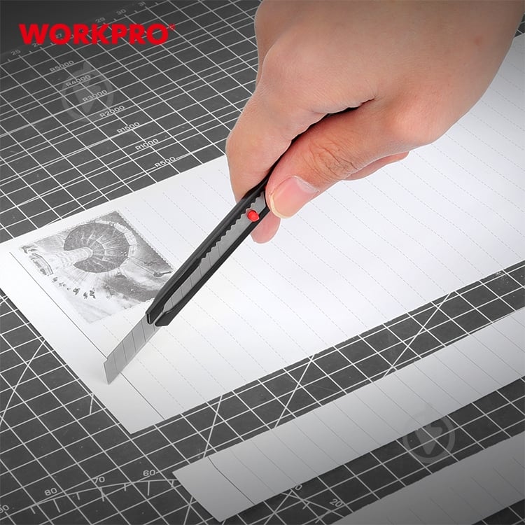 Ніж сегментний WORKPRO WP212005 - фото 5 Ніж сегментний WORKPRO WP212005 - фото 5