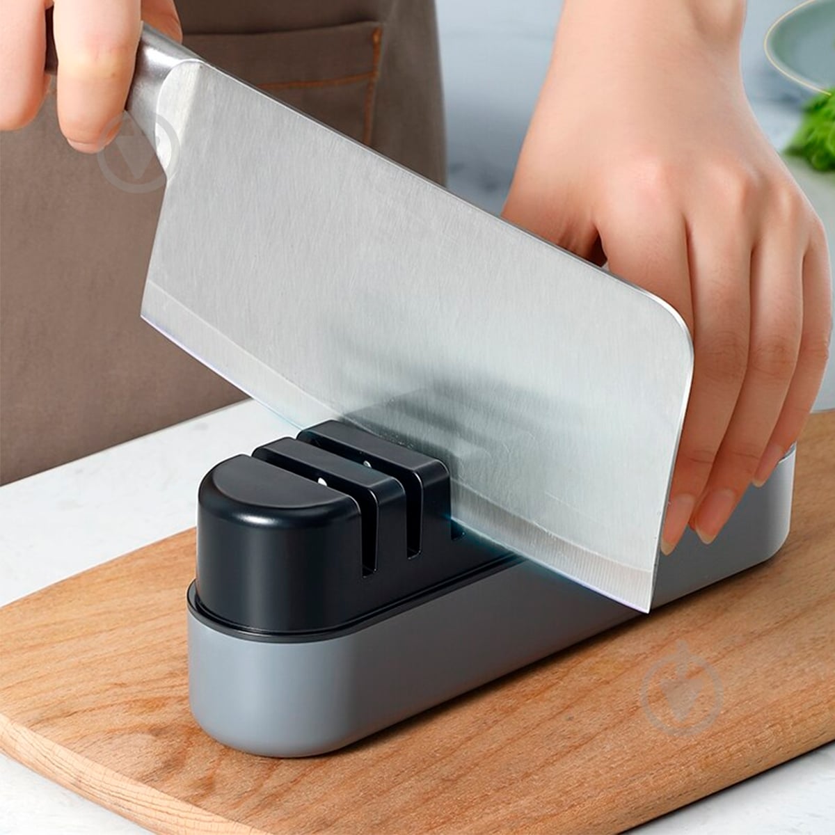 Точилка для ножей MVM KP-02 GRAY 22х5х7 см - фото 9