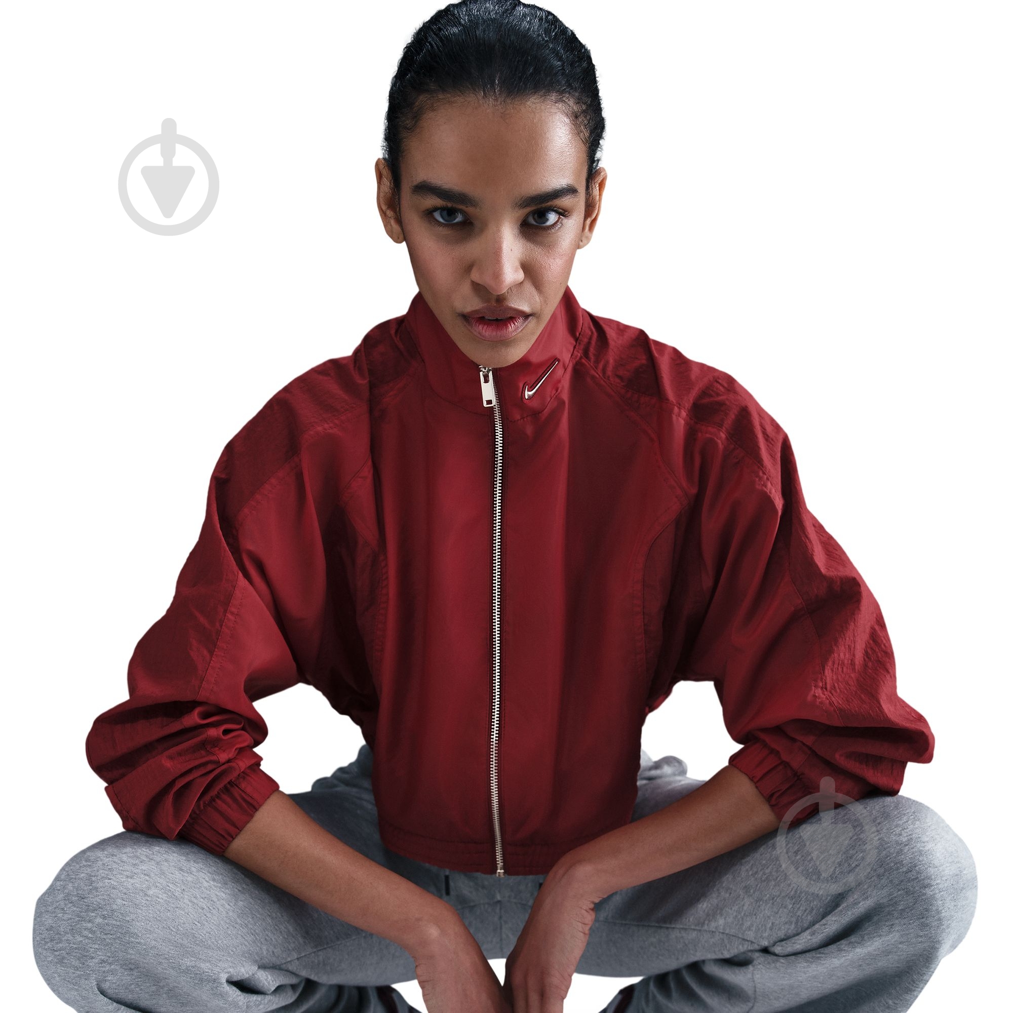 Куртка жіноча Nike W NSW JKT WVN STREET GLS HV6523-677 р.L червона - фото 6 Куртка жіноча Nike W NSW JKT WVN STREET GLS HV6523-677 р.L червона - фото 6