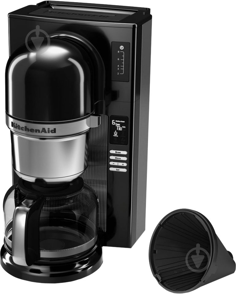 Кофеварка капельная KitchenAid 5KCM0802EOB - фото 2 Кофеварка капельная KitchenAid 5KCM0802EOB - фото 2