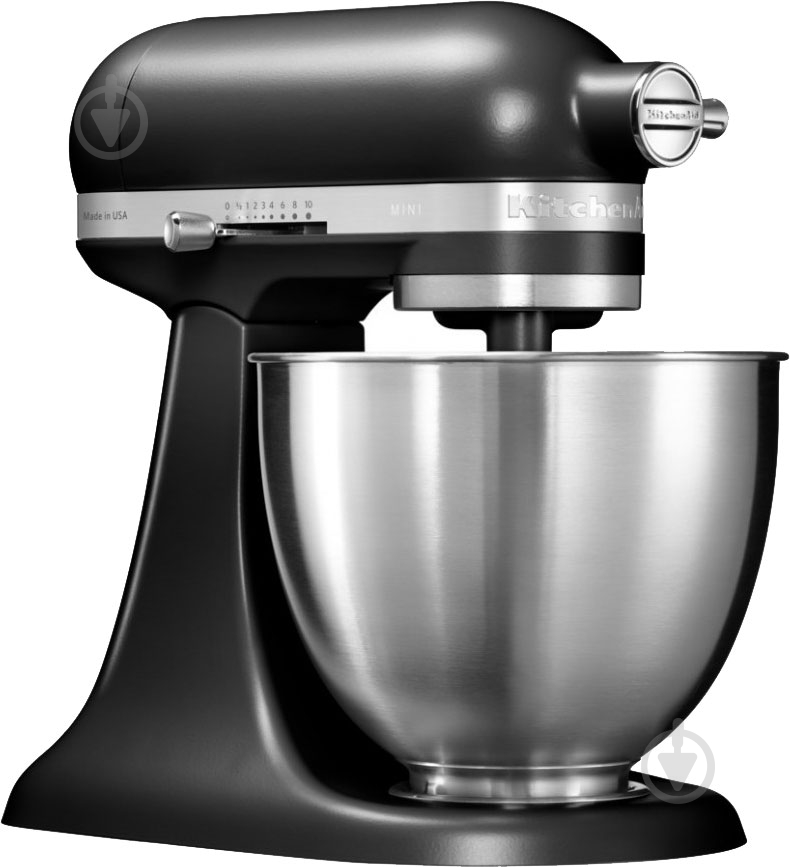 Кухонная машина KitchenAid Artisan Artisan 5KSM3311XEBM откидным блоком матовый черный - фото 3