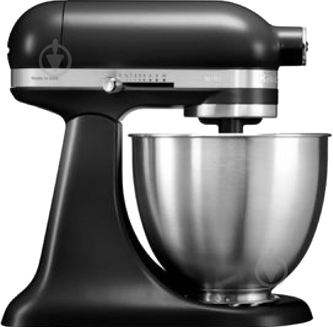 Кухонная машина KitchenAid Artisan Artisan 5KSM3311XEBM откидным блоком матовый черный - фото 1