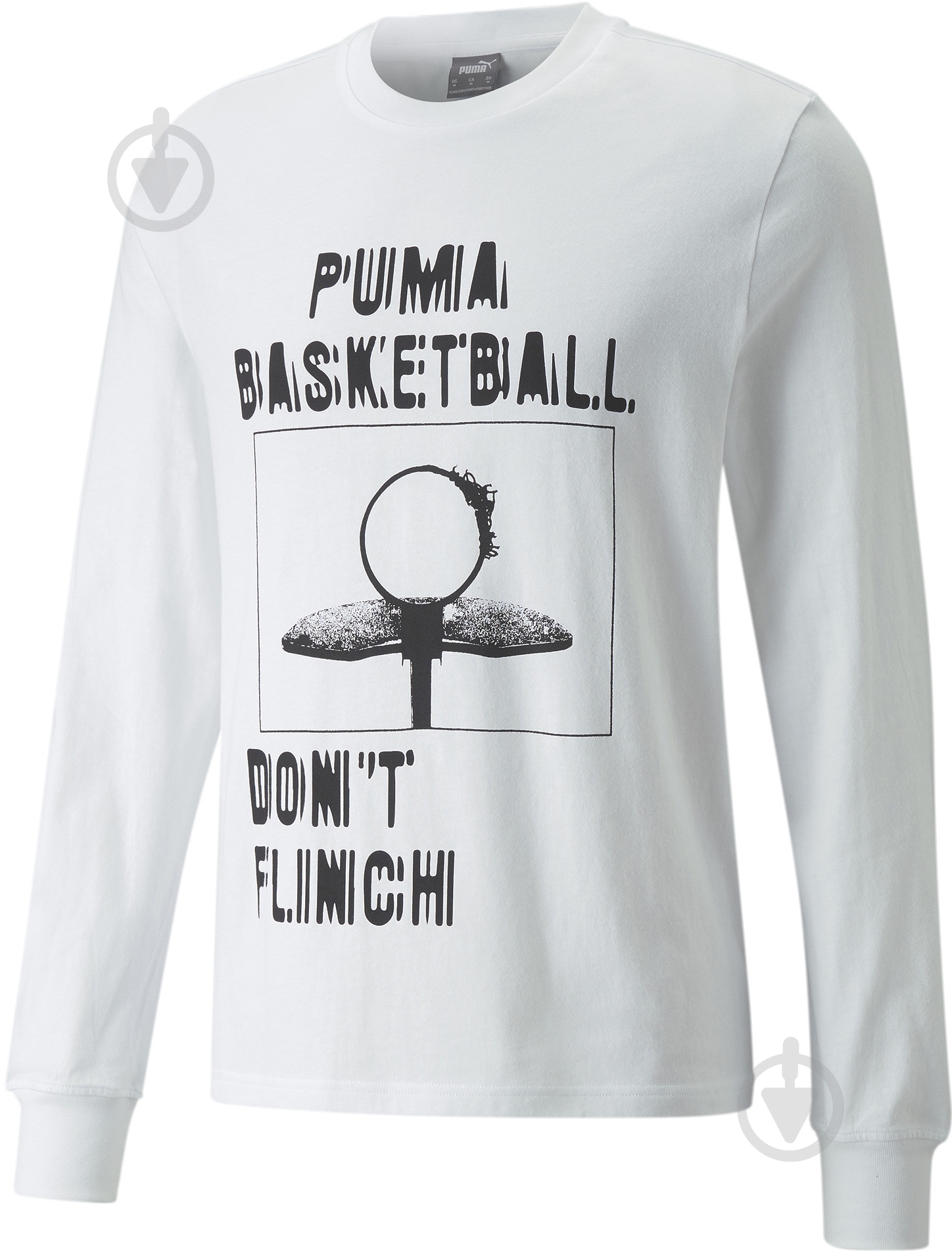 Футболка Puma Timeout LS Tee 53236002 р.L белый - фото 4 Футболка Puma Timeout LS Tee 53236002 р.L белый - фото 4