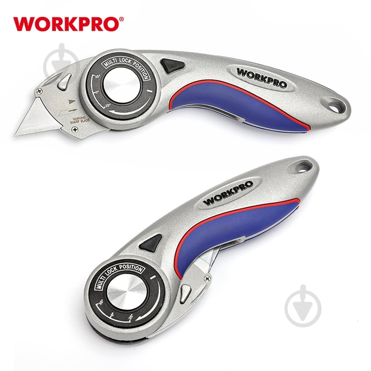 Ніж-трапеція WORKPRO WP211013 - фото 2 Ніж-трапеція WORKPRO WP211013 - фото 2