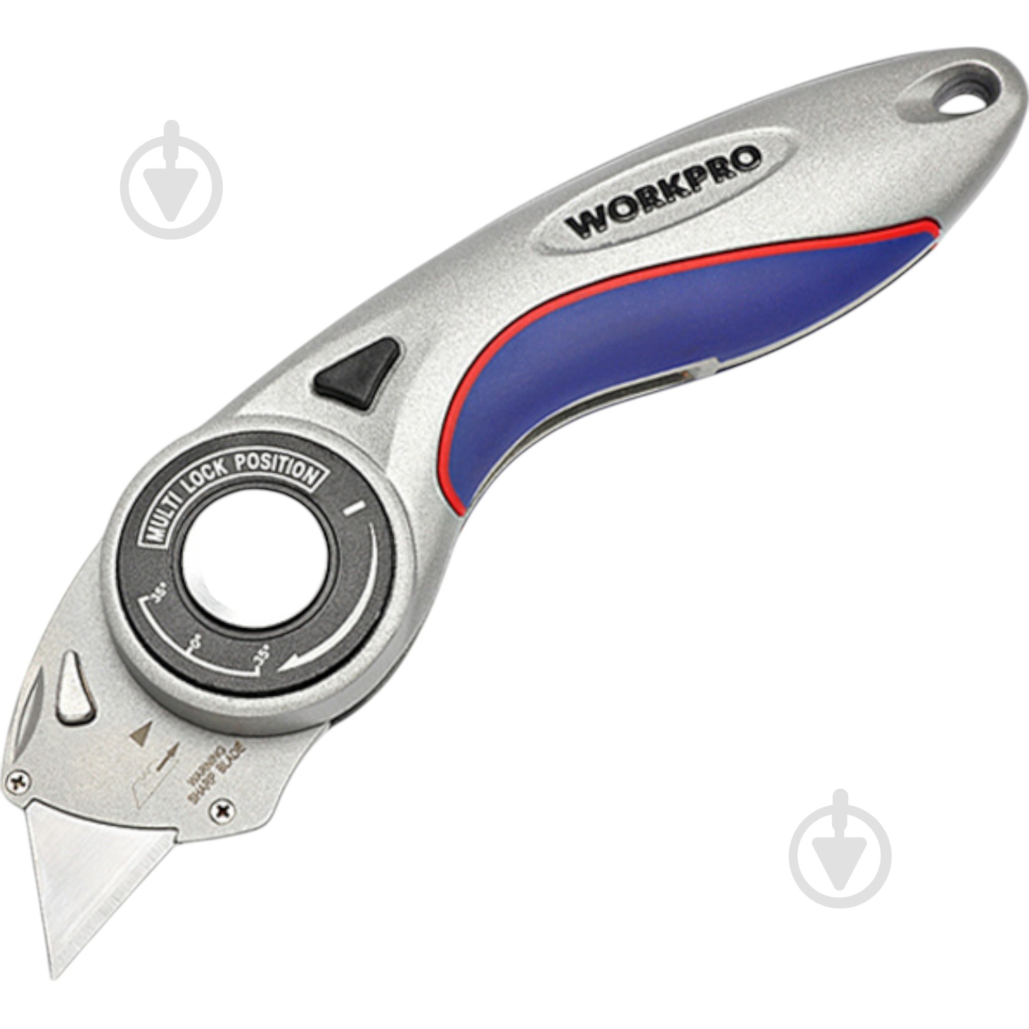 Ніж-трапеція WORKPRO WP211013 - фото 1 Ніж-трапеція WORKPRO WP211013 - фото 1