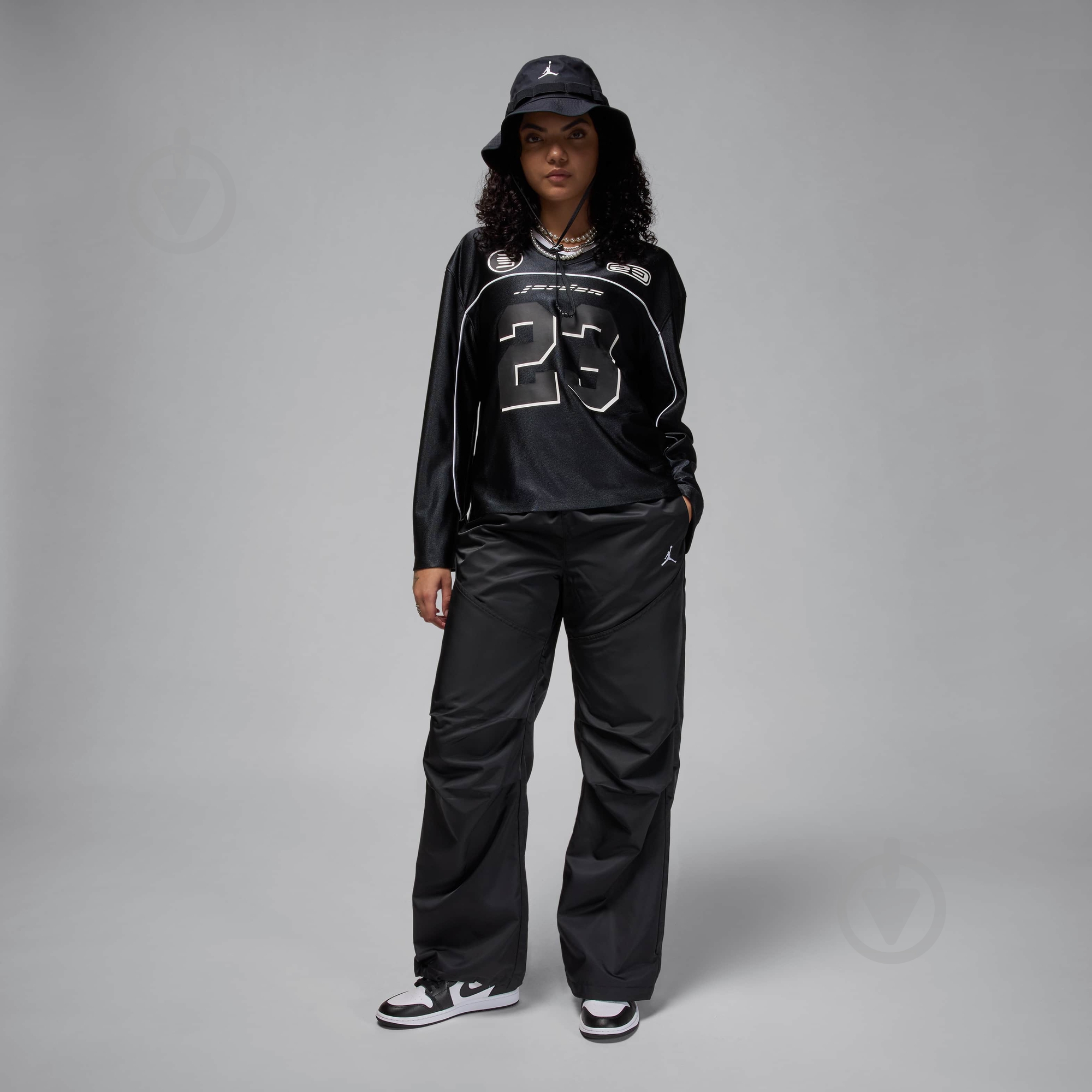 Джерсі Jordan W J LS JRSY TOP HF9459-010 р.M сірий - фото 7