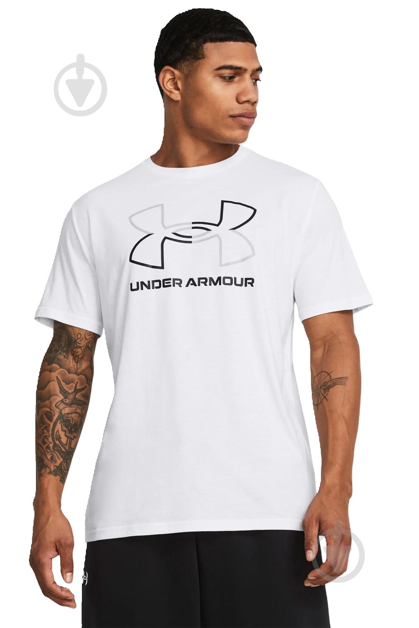 Футболка Under Armour GL FOUNDATION UPDATE SS 1382915-100 р.3XL белый - фото 1 Футболка Under Armour GL FOUNDATION UPDATE SS 1382915-100 р.3XL белый - фото 1