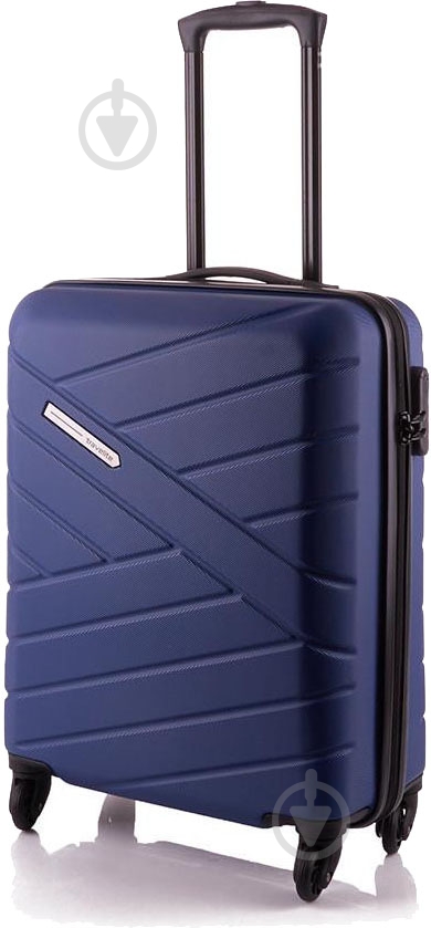 Чемодан Travelite 38 л синий - фото 1 Чемодан Travelite 38 л синий - фото 1
