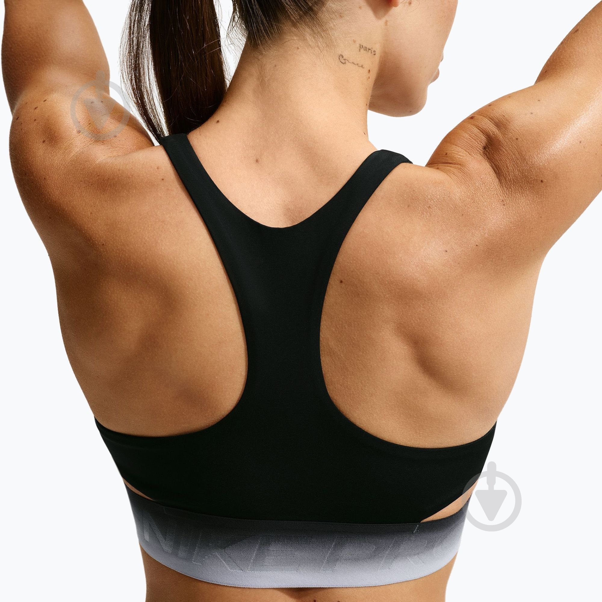 Бра Nike Pro Dri-Fit Light-Support IM9959-010 р.S голубой - фото 4