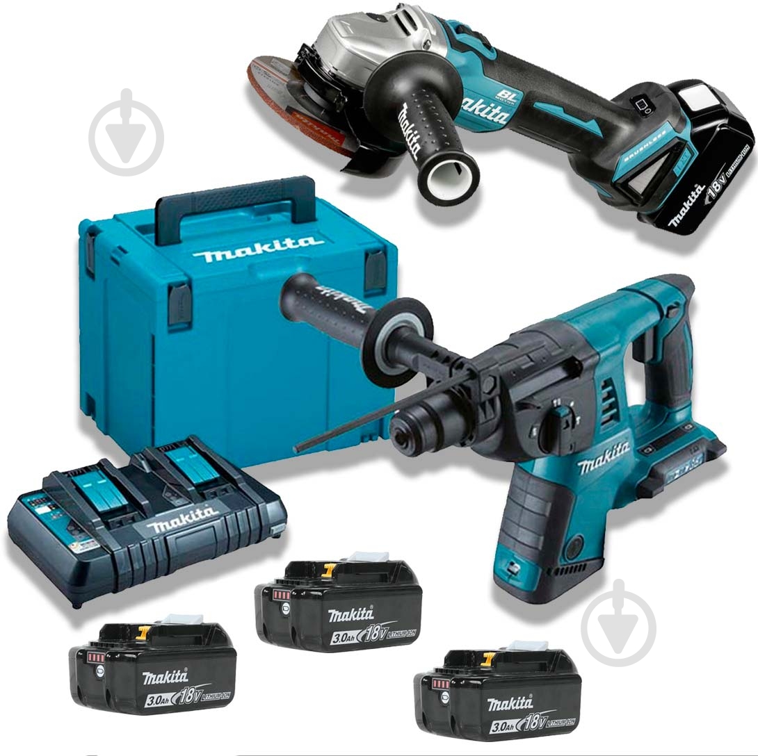 Набор инструментов Makita DLXMUA264 - фото 1 Набор инструментов Makita DLXMUA264 - фото 1