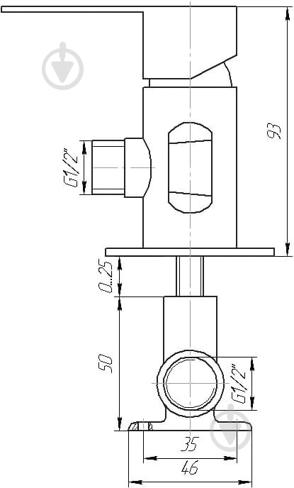 Смеситель для биде TOPAZ BARTS-TB 077106-H36 - фото 2