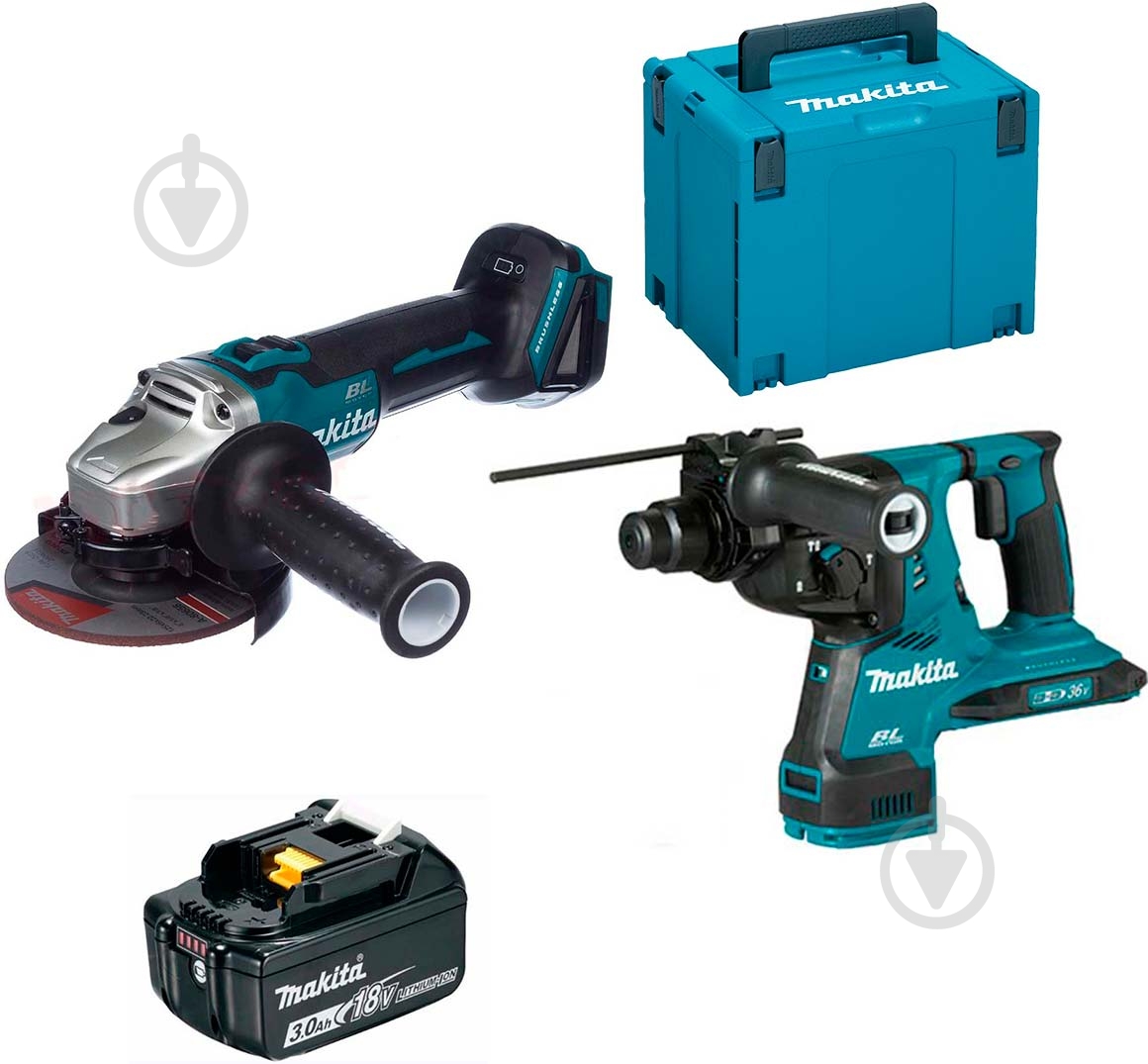 Набор инструментов Makita DLXMUA281 - фото 1