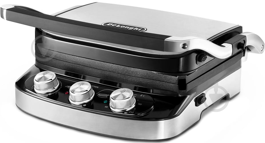 Контактный гриль Delonghi CGH 912 Steel BK - фото 2 Контактный гриль Delonghi CGH 912 Steel BK - фото 2