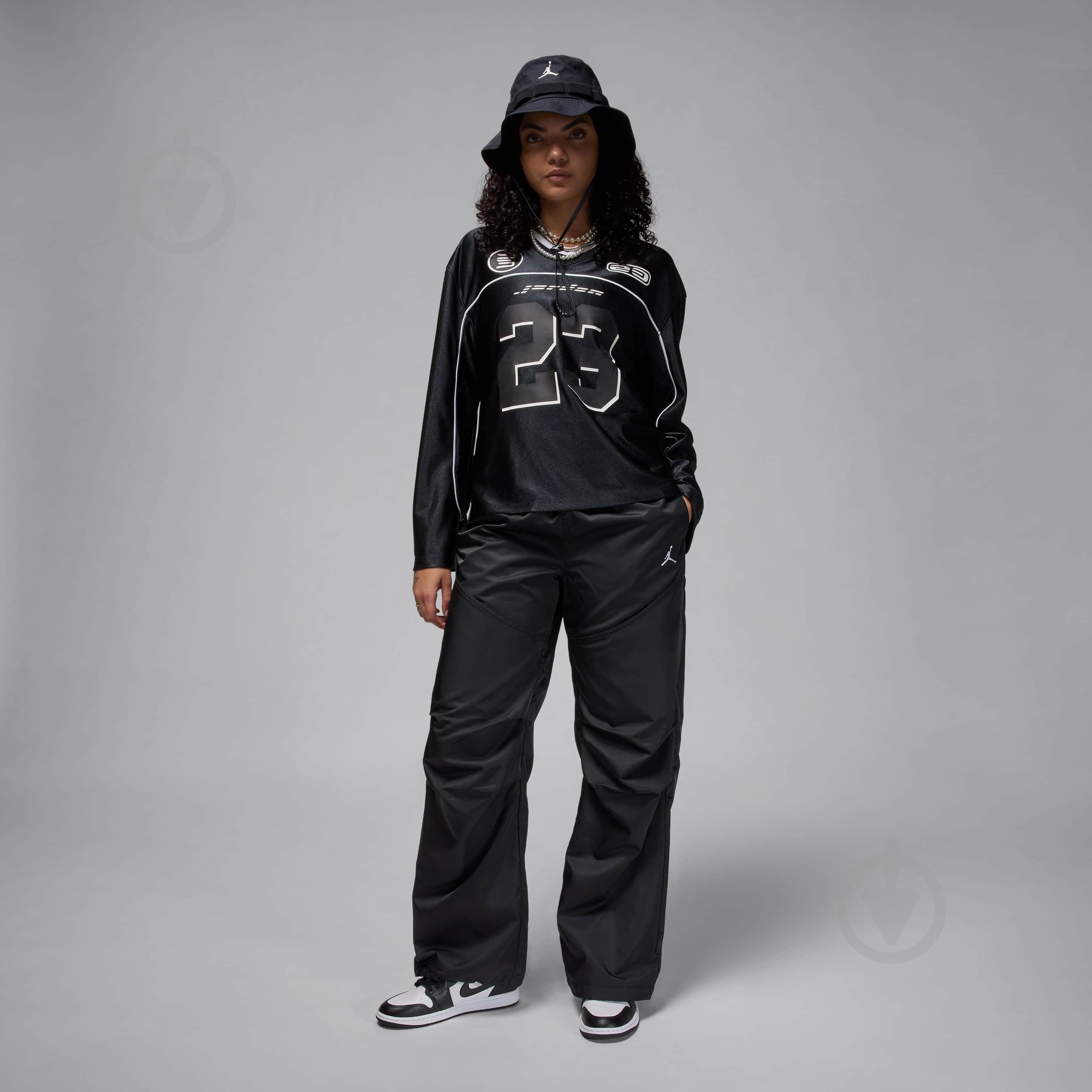 Джерсі Jordan W J LS JRSY TOP HF9459-010 р.XS сірий - фото 7