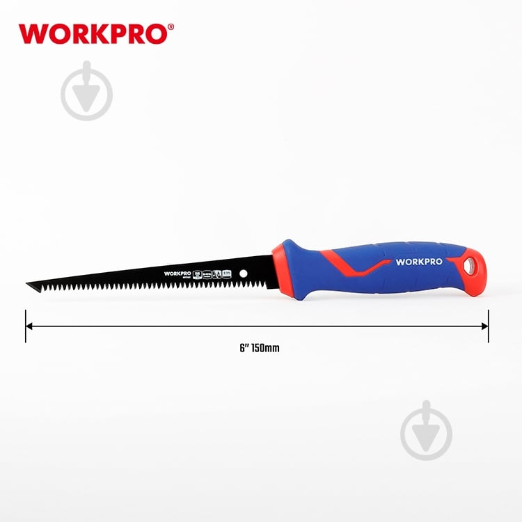 Пила по гипсокартону 150 мм WORKPRO WP215017 - фото 3
